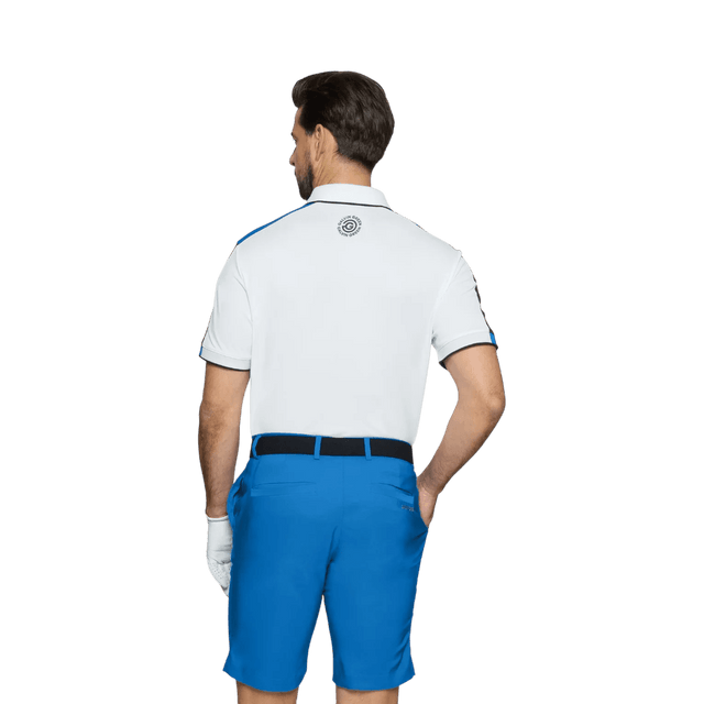 Galvin Green Mulligan Royal Blue/White/Black Shirt - One Golf