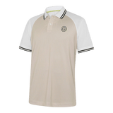 Galvin Green Myles Sand/White Polo - One Golf