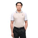Galvin Green Myles Sand/White Polo - One Golf