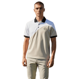 Galvin Green Myron Sand/White Polo - One Golf