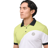 Galvin Green Myron White/Sunny Lime Polo - One Golf