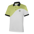 Galvin Green Myron White/Sunny Lime Polo - One Golf
