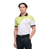 Galvin Green Myron White/Sunny Lime Polo - One Golf