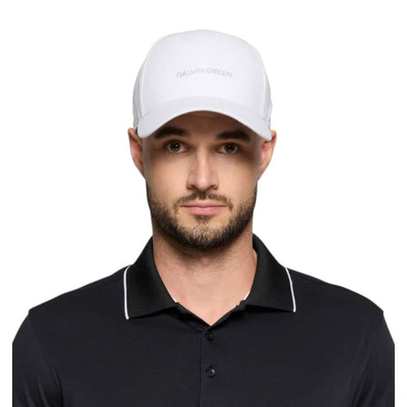 Galvin Green Shane White/Cool Grey Golf Cap - One Golf