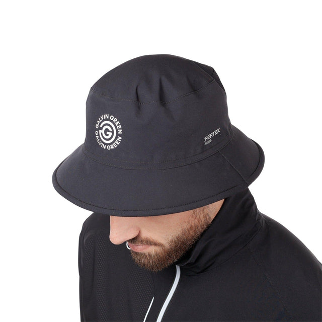 Galvin Green Aiden Black Bucket Hat