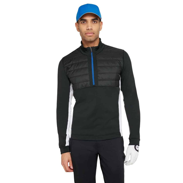 Galvin Green Dalton Black/Royal Blue Mid Layer