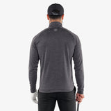 Galvin Green Dion Black Melange Golf Mid Layer