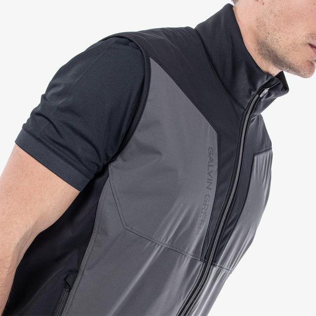 Galvin Green Lathan Forged Iron/Black Golf Vest