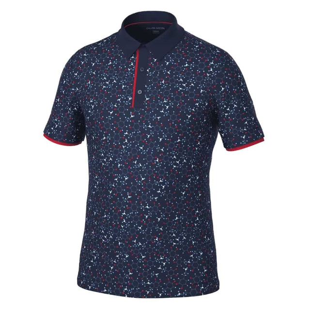Galvin Green Mannix Navy/Red Golf Shirt