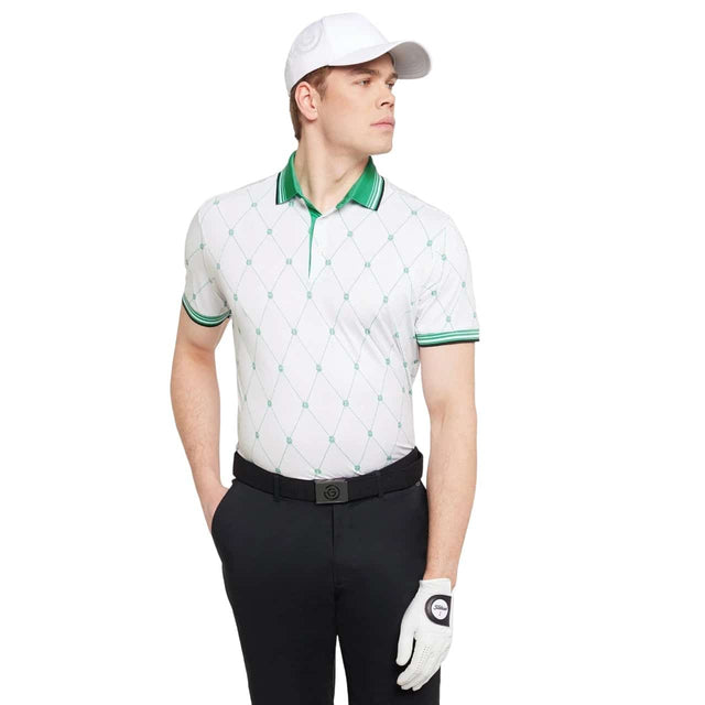 Galvin Green Miguel White/Green Polo