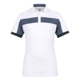 Galvin Green Mills White/Navy Golf Shirt