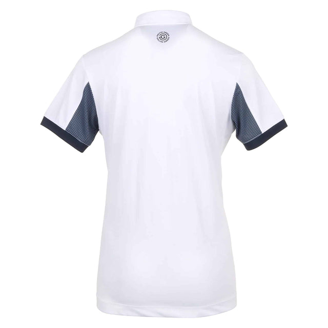 Galvin Green Mills White/Navy Golf Shirt