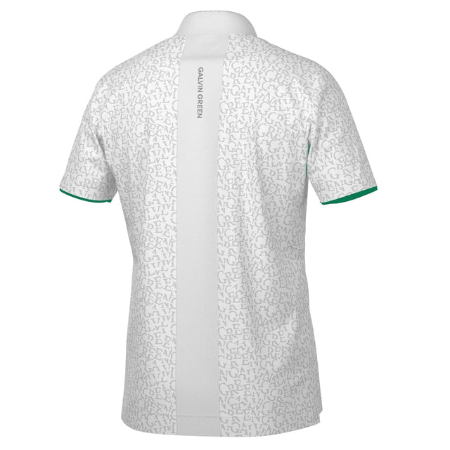 Galvin Green Milton White/Green Polo