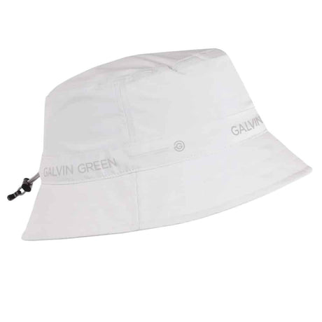 Galvin Green Smith White Bucket Hat - One Golf