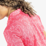 Galvin Green Mallory Camelia Rose/White Shirt
