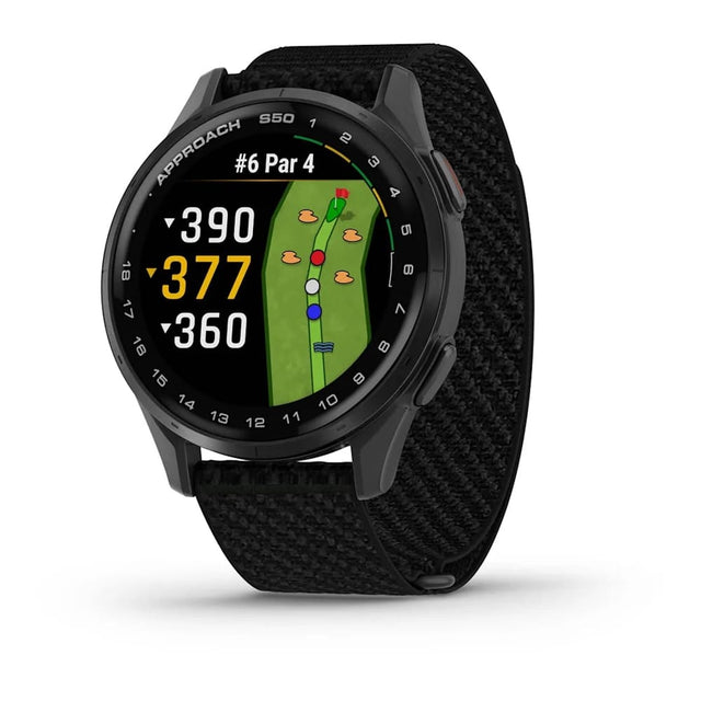 Garmin Approach S50 Black Golf Smartwatch - One Golf