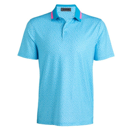 G/FORE 3 GS Tech Jersey Breeze Polo - One Golf