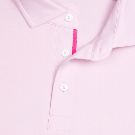 G/FORE All Play Stretch Blush Polo - One Golf