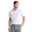 G/FORE Camo Collar Performance Pique Snow Polo Shirt - One Golf