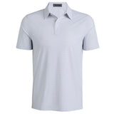 G/FORE Fine Stretch Jacquard Onyx Polo - One Golf
