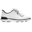 G/FORE Gallivan2r Heart G's Kiltie Snow/Onyx Ladies Golf Shoe - One Golf