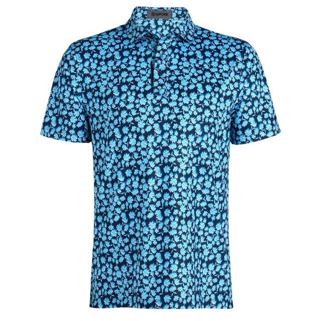 G/FORE Optic Floral Tech BRZ Polo - One Golf