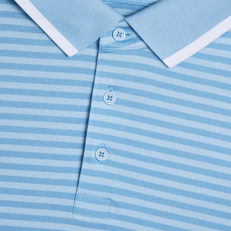 G/FORE Perforated Stripe Baja Polo - One Golf