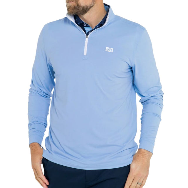 Good Good Birdie Blue Q-Zip - One Golf