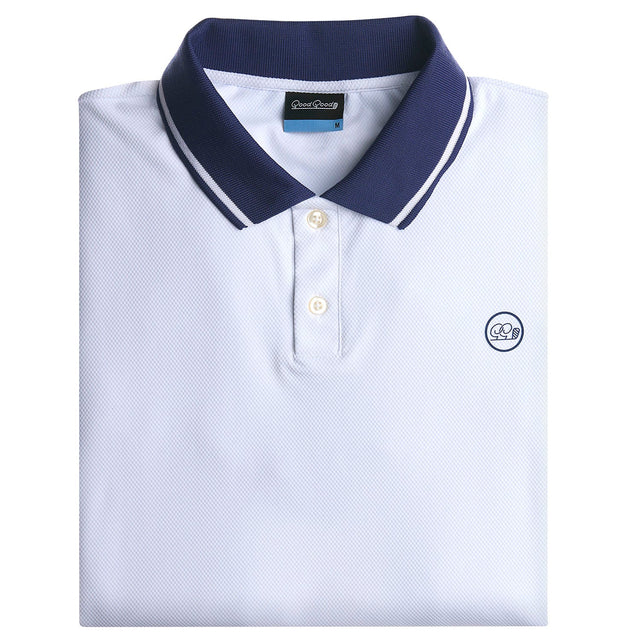 Good Good Grandstand Textured Polo - One Golf