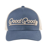 Good Good Indigo Mountain Trucker Cap - One Golf