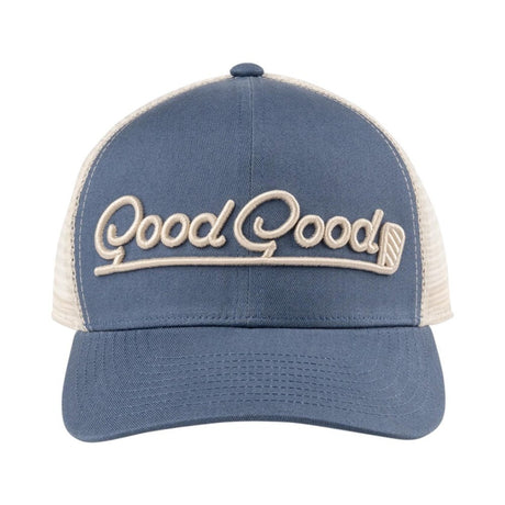 Good Good Indigo Mountain Trucker Cap - One Golf