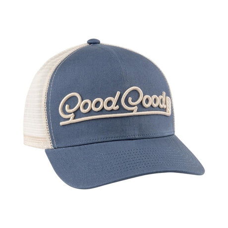 Good Good Indigo Mountain Trucker Cap - One Golf