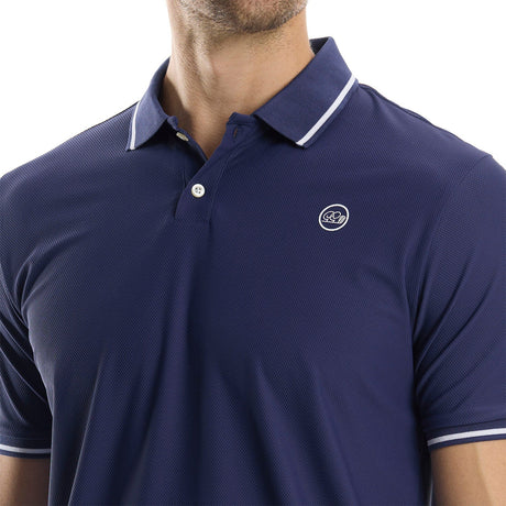 Good Good Midnight Textured Polo - One Golf