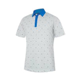 Galvin Green Marley White/Royal Blue Golf Shirt