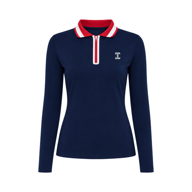 ITU Golf Khensi Navy Blue Shirt - One Golf