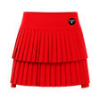 ITU Golf Layered Pleated Red Skort - One Golf