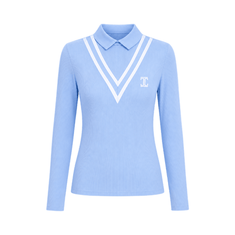 ITU Golf Zanele V Sky Blue Shirt - One Golf