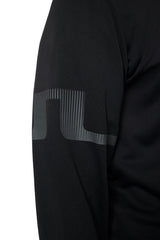 J.Lindeberg Heath Zip Black Mid Layer