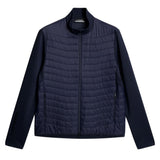 J.Lindeberg Holden Quilt Navy Hybrid Jacket