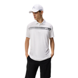 J.Lindeberg Klas White Golf Polo