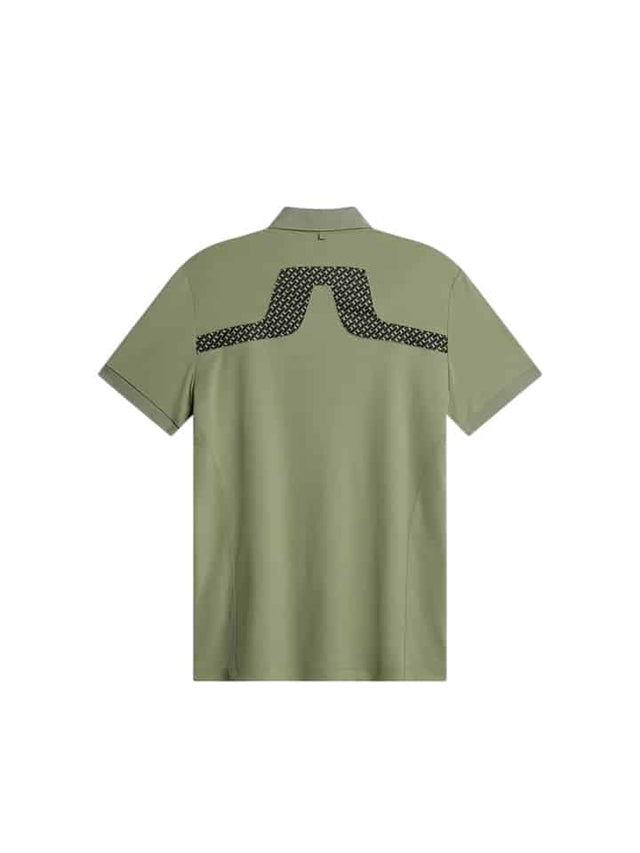 J.Lindeberg KV Print Tour Geo Oliver S Golf Polo