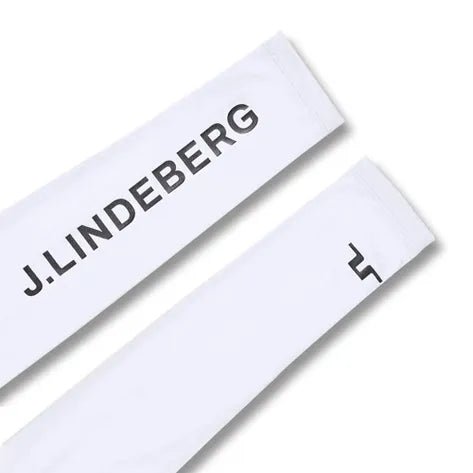J. Lindeberg White Enzo Golf Sleeves - One Golf