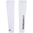 J. Lindeberg White Enzo Golf Sleeves - One Golf