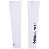 J. Lindeberg White Enzo Golf Sleeves - One Golf