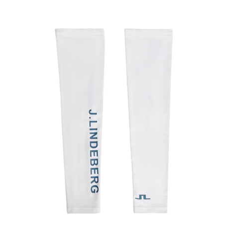 J. Lindeberg White/Blue Enzo Golf Sleeves - One Golf