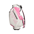 J.Lindeberg 30 Year Anniversary White/Pink Staff Bag - One Golf