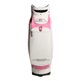 J.Lindeberg 30 Year Anniversary White/Pink Staff Bag - One Golf