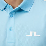 J.Lindeberg Bridge Reg Fit Baltic Sea Polo - One Golf