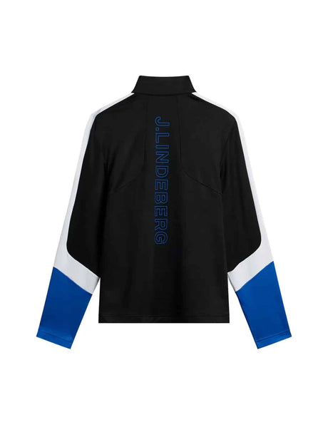 J.Lindeberg Carl Black Mid Layer - One Golf
