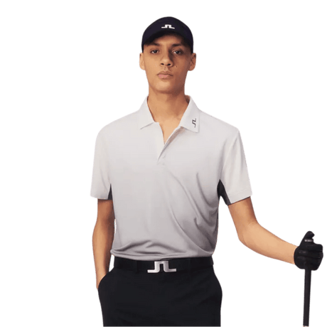 J.Lindeberg Dario SF Lava Smoke Polo - One Golf